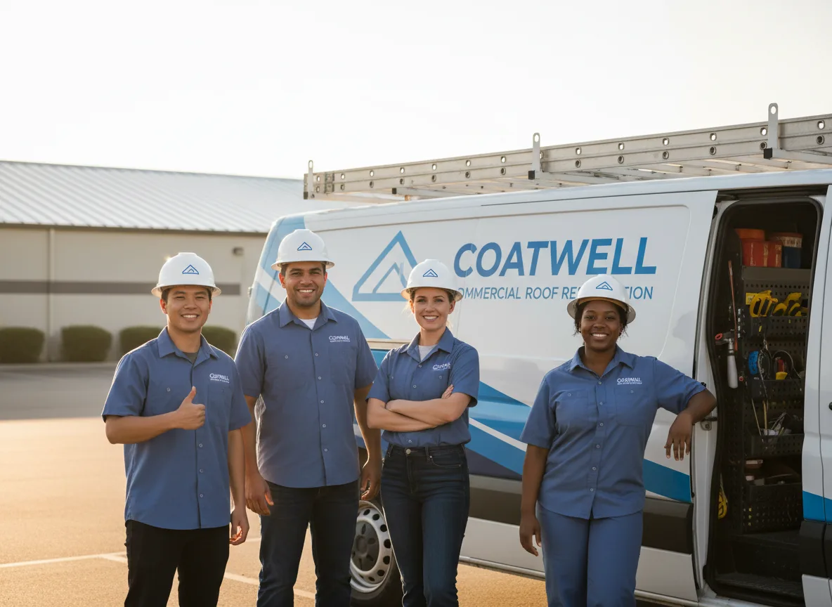 Commercial roof coating company in Illiopolis, IL